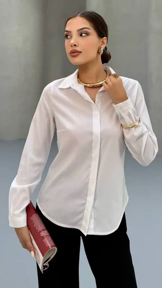 GİZLİ DÜGMEİ GÖMLEK - 7