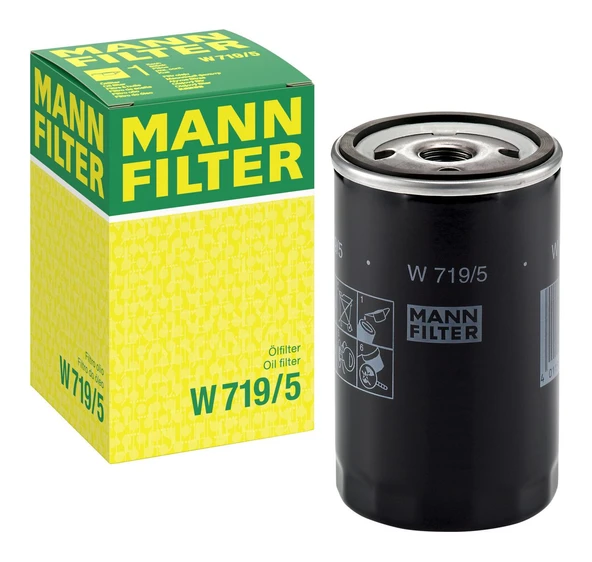 MANN Yağ Filtresi VW Golf 3 1.4-1.8 1991 - 1999 / Jetta 2 1.6 - 1.8 1986-1991 / Transporter 1990-1992 - 1