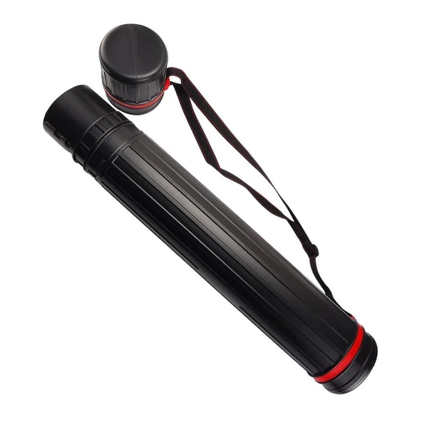 Supertrend Proje Tüpü Teleskopik 10.5x60x110 cm. SİYAH ürün görseli 1