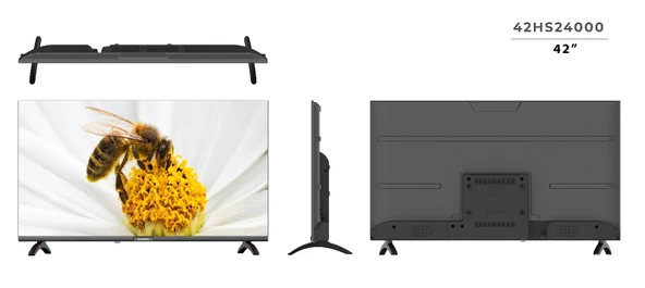 Hiking 42HS24000 Full HD 42" 106 Ekran Uydu Alıcılı Smart LED TV - Resim 3