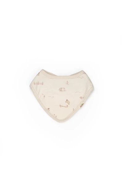 Bebek 3lü Fular %100 Organik Pamuk, Bebek ve Yenidoğan Serisi - CSY8191 - 5