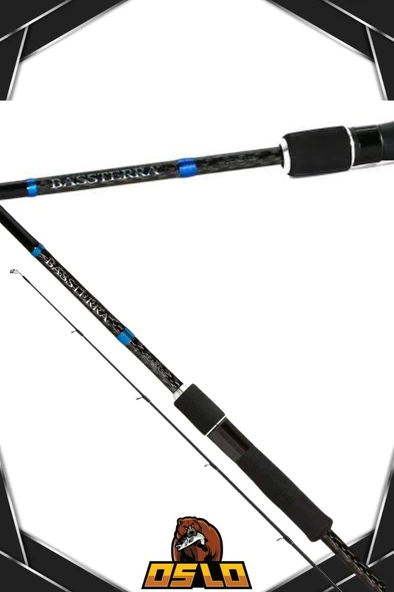 Oslo Next 4000 Shimano Bassterra 274cm 7-30gr 8X Spin Olta Seti - Resim 3