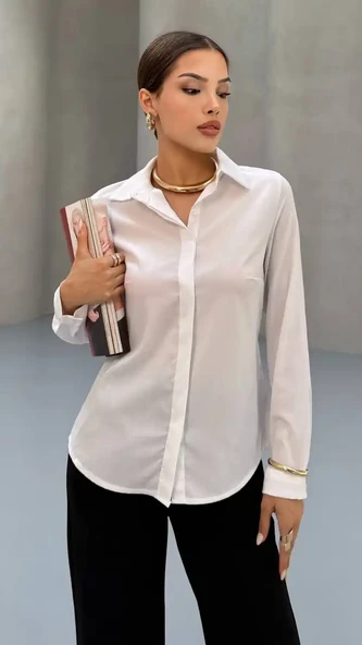 GİZLİ DÜGMEİ GÖMLEK - 1