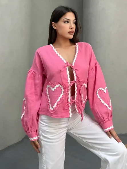 KALP CEPLI MUSLIN KIMONO - 5