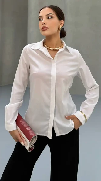 GİZLİ DÜGMEİ GÖMLEK - 3