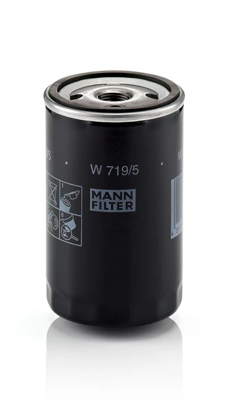 MANN Yağ Filtresi VW Golf 3 1.4-1.8 1991 - 1999 / Jetta 2 1.6 - 1.8 1986-1991 / Transporter 1990-1992 - 2