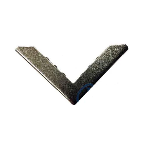 Kitap, Kapak, Menü, Albüm Köşesi, Büyük - 23x40mm, Nikel, 10 Adet ürün görseli