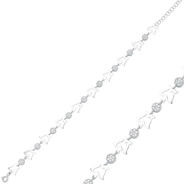 Supertrend Gümüş Kelebek Bayan Bileklik ürün görseli