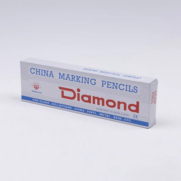 Diamond İpli Mumlu İşaretleme Kalemi (12 Adet) - Resim 3