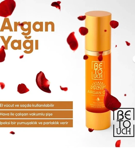 Be Touch Argan El Vücut ve Saç Bakım Yağı 50 Ml