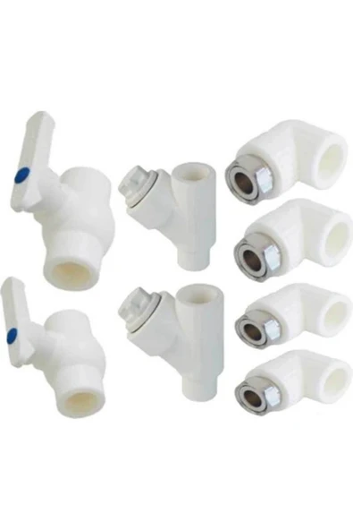 Kalde PP-R Kombi Bağlantı Seti – Dayanıklı ve Kolay Montajlı Tesisat Bağlantı Aparatı - Resim 2