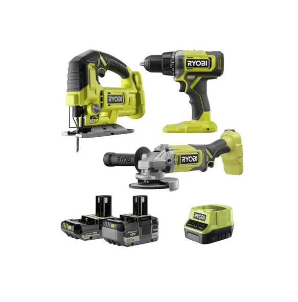 Ryobi RCK183A-252S Akülü Alet Seti 3 Parça ürün görseli 1