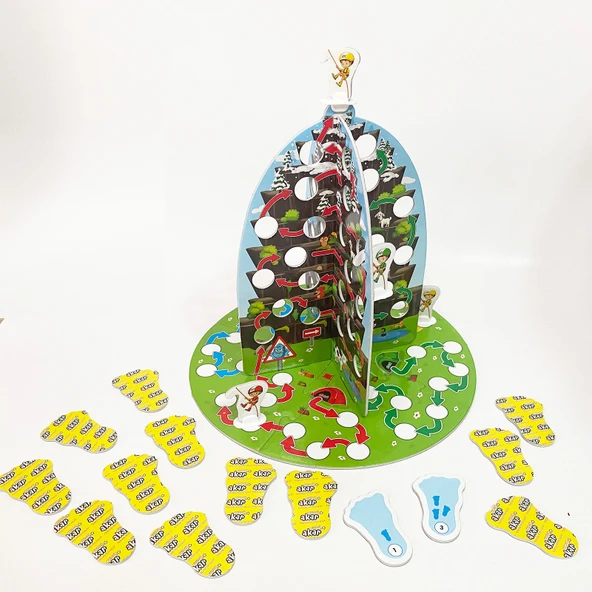 Akar Sayı Dağı Tırmanışı Matematik Oyunu(4 OYUNCU) - 2