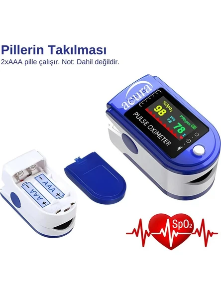 Acura Ac-60 Oksimetre OLED Ekranlı Nabız ve Oksijen Ölçer - 4