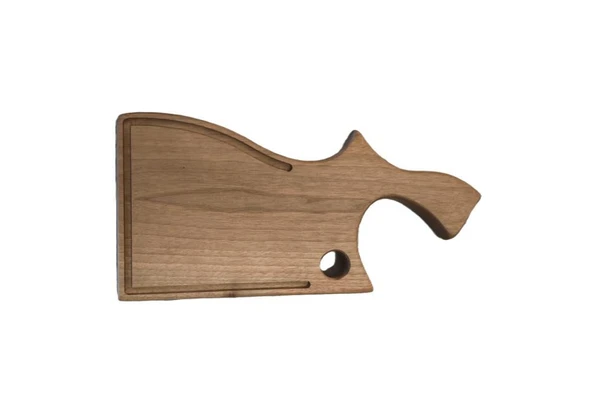 Wood Art Ceviz Sunum Tabağı 20x40cm ürün görseli