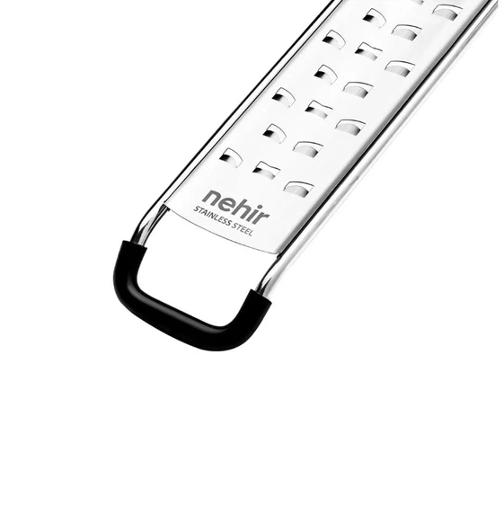 Paslanmaz Çelik Lazer Kesimli El Rendesi SLİKON KAYMAZ ALT TABAN - 3