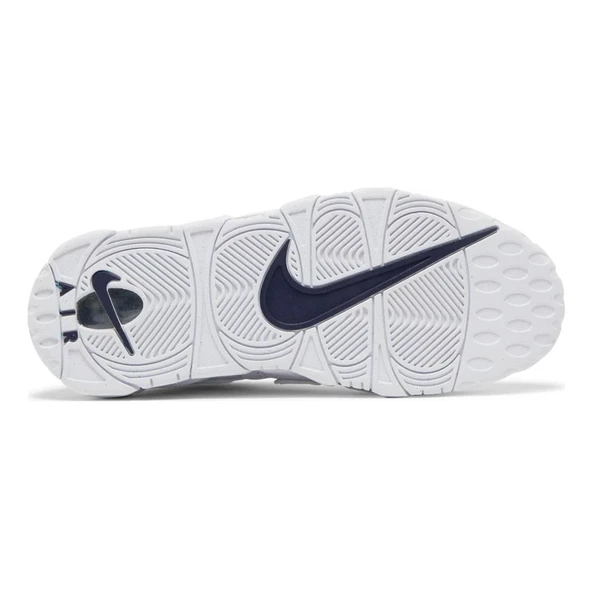 Nike Air More Uptempo 96 White White Midnight Navy - 4
