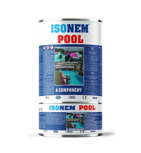 İsonem Pool Havuz Boyası 4,5kg  Beyaz ürün görseli 1