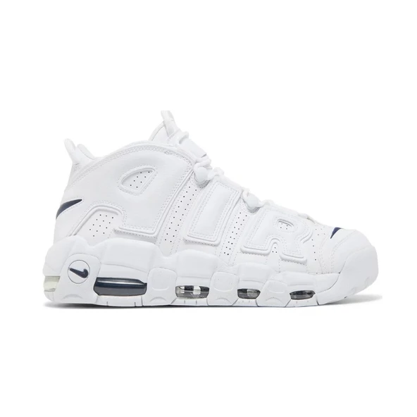 Nike Air More Uptempo 96 White White Midnight Navy - 1
