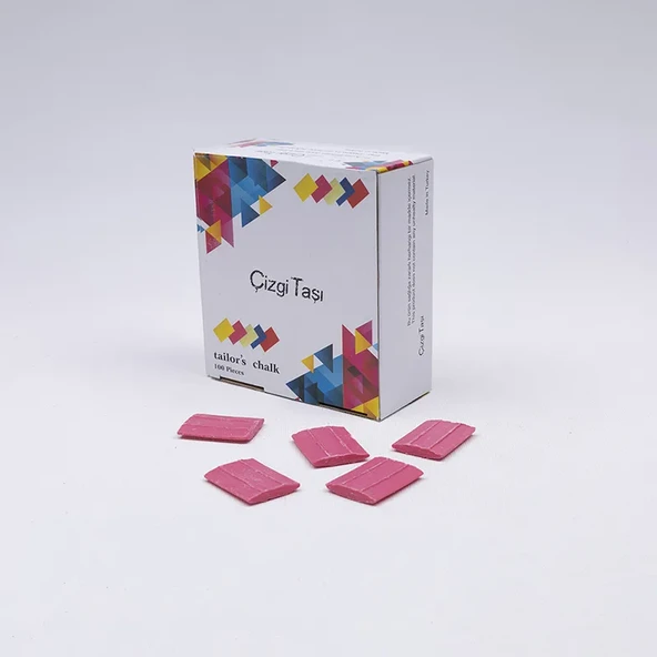 Çizgi Taşı Sabun Chalk (100 Adet) - Resim 8