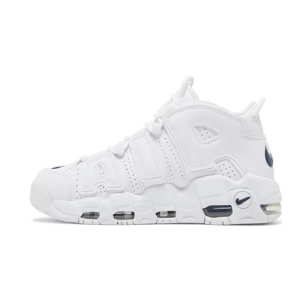 Nike Air More Uptempo 96 White White Midnight Navy - 2