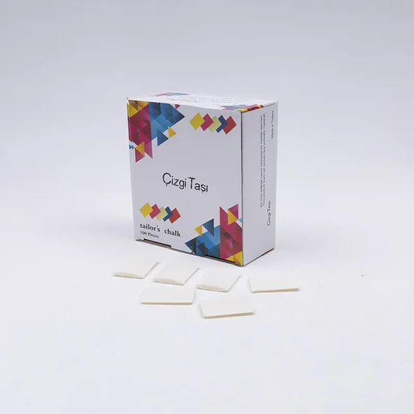 Çizgi Taşı Sabun Chalk (100 Adet) - Resim 10