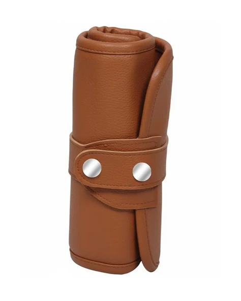 Yuga Suni Deri 36 Gözlü Rulo Kalemlik Taba - Resim 4