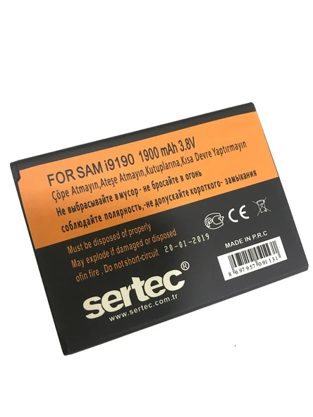 Samsung GALAXY S4 MINI i9190 / J1 2016 Uyumlu Batarya ürün görseli