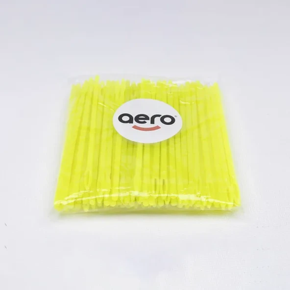 Aero Çuvaldız Plastik Dar Delik Kısa 12,5 cm (100 Adet) - Resim 4