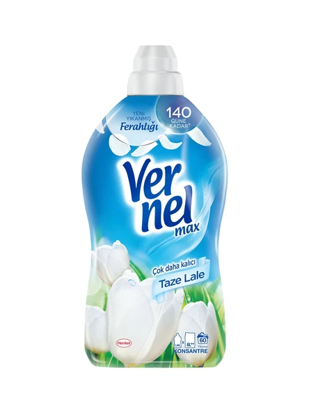 Vernel Max Konsantre Yumuşatıcısı Taze Lale 1440ml