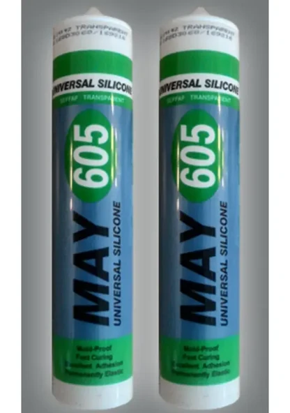 May 605 Beyaz Silikon Kartuş 280 Gr