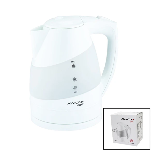 KETTLE LED AYDINLATMALI GÖVDE - GİZLİ REZİSTANS SU ISITICISI 1.7LT ORBİT (5250) - 1