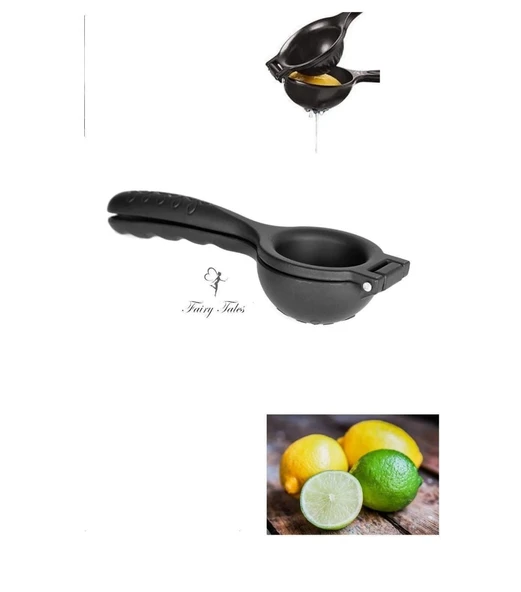 Siyah Lüks Döküm Limon&portakal Narenciye Sıkacağı - Pratik Ve Dayanıklı Gövde