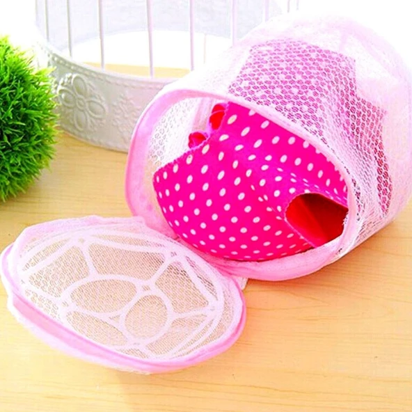 Sütyen Yıkama Filesi Tam Korumalı Hassas Çamaşır Yıkama Aparatı (5250) - 3