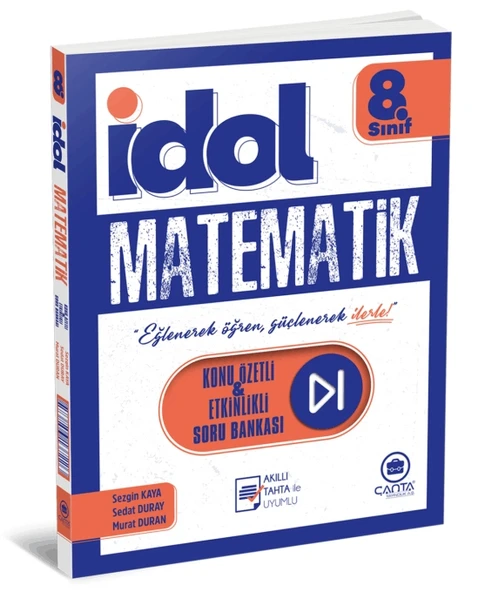 Çanta Yayınları Lgs 8.Sınıf İdol Matematik Konu Özetli Etkinlikli Soru Bankası ürün görseli