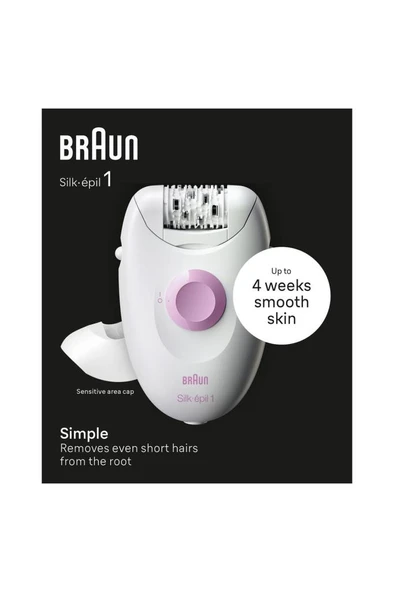 Braun Silk-épil 1 1-010 Epilatör - 7