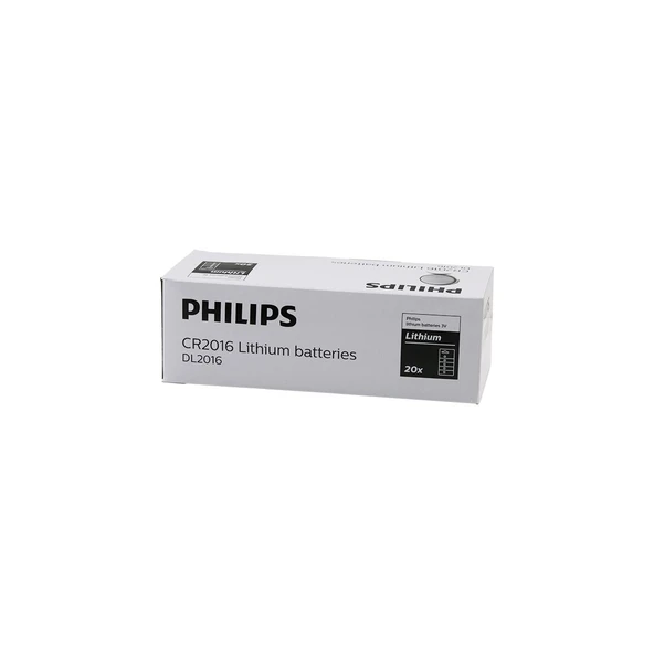 PHILIPS LİTHİUM CR-2016 PARA PİLİ 3V 5Lİ KART (5250)