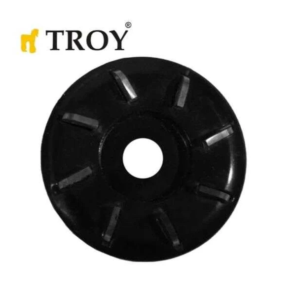TROY 25088 Avuç Taşlama için Ahşap Oyma Diski, 8 Dişli - 1