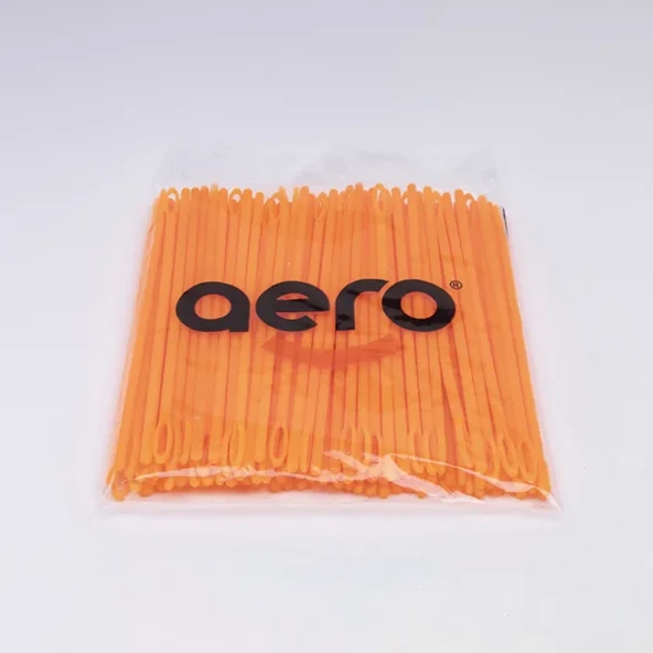 Aero Çuvaldız Plastik Geniş Delik Uzun 20 cm (100 Adet) - Resim 3