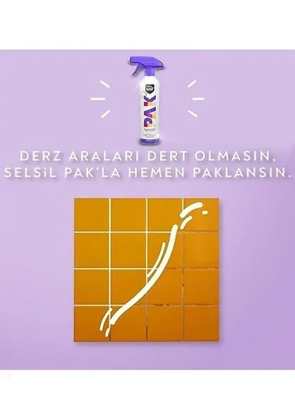 Selsil Pak Mucize Köpük Sprey Temizleyici Decorassist-500 Ml - 3