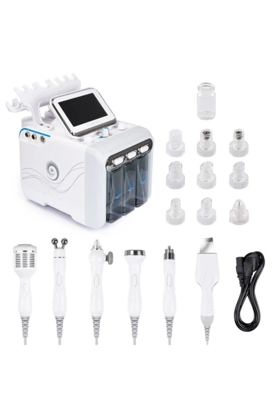 LESEN Alara Kozmetik Hydra Facial Full Fonksiyon Cilt Bakım Cihazı 6in1 Büyük Motorlu - Resim 3