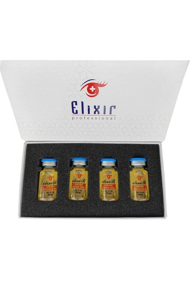 Elixir Hair And Eyebrow Serum 10 Ml X 4 = 40 Ml - Resim 3
