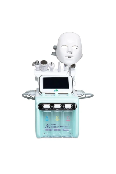 hydrafacial Led Maskeli & Yüksek Frekanslı Hydrafacial 8in1 - Resim 5