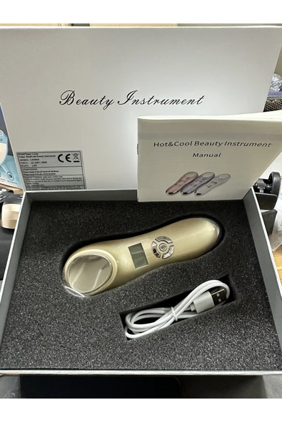 anka lazer Portatif Soğuk Ve Sıcak Başlık Cilt Bakım Cihazı Cilt Gerdirme Cilt Ütüsü ürün görseli