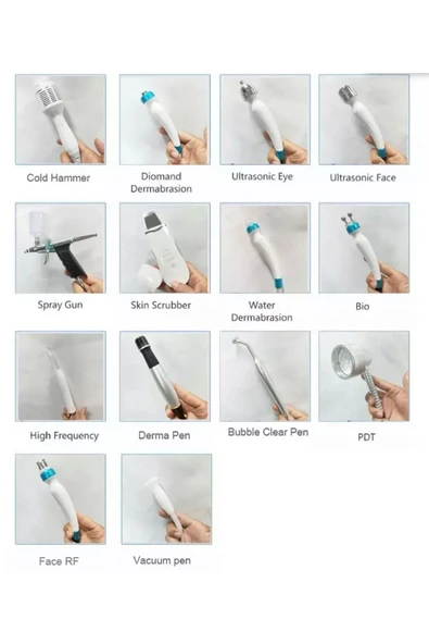 DG DERMO GOLDEN Hydrafacial Cilt Bakım Cihazı - Resim 6