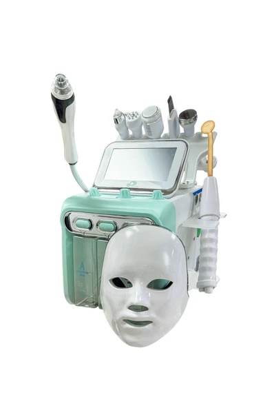 hydrafacial Pro8 2025 Model (LED TERAPİ & BÜYÜK METAL VAKUM MOTORLU) & 4'lü Solüsyon Set Hediyeli ürün görseli