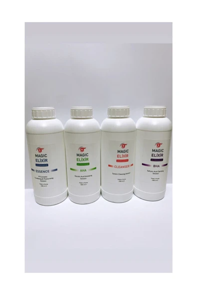 Elixir 4 Lü Hydrafacial Solüsyon Seti (4 Litre) ürün görseli