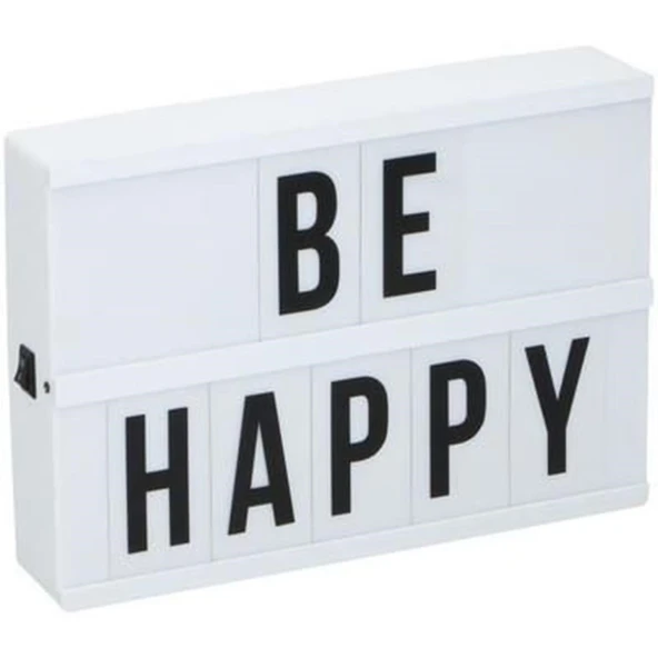 Sinematik Lightbox Dekorasyon Aydınlatma Aksesuarları (A5 Boyut) (5250) - 5