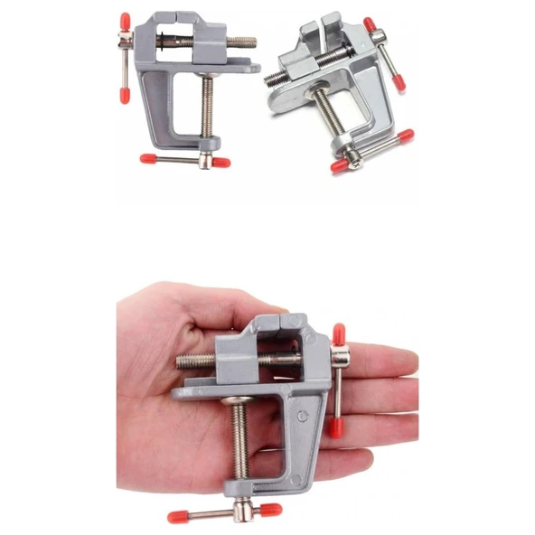 Mini Masa Tezgah Hobi Mengenesi Sabitleme Sıkıştırma Aparat 30 mm (5250) - 4