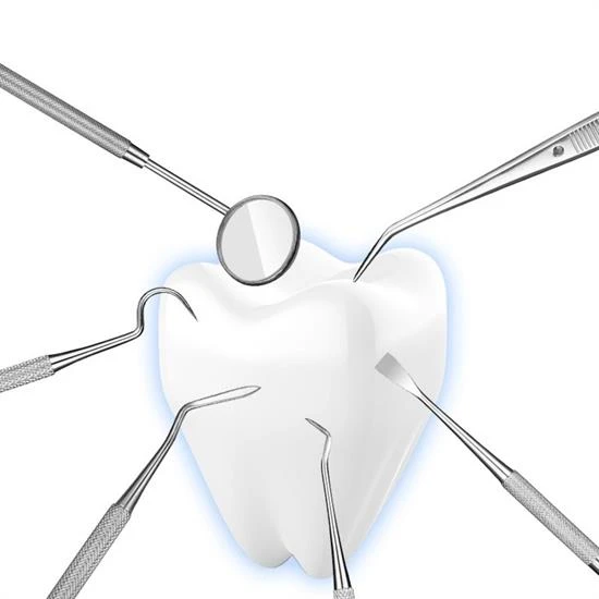 6 Parça Kutulu Ağız Bakımı Diş Bakım Seti Ağız Hijyen Takımı (5250) - 2